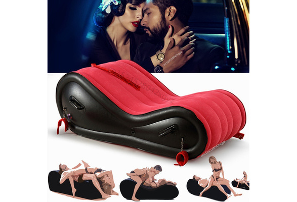 Home Use Inflatable Forbidden Love Sofa For Adult Games Air Chair 