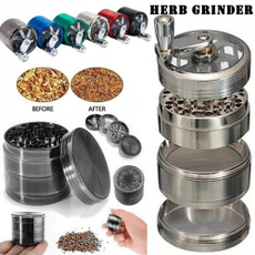 metaltobaccocrusher, grinder, tobacco, herbgrinder4piece