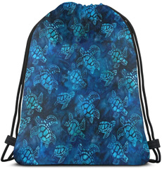 student backpacks, Turtle, Sport, Drawstring Bags