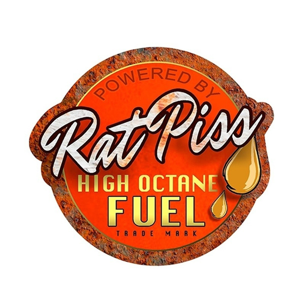 ProSticker 724 Rat Rod Rat Piss Racing Fuel Decal - 4" X 7" - Made In USA