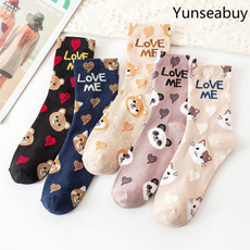 cute, Cotton Socks, korean style, Women's Fashion