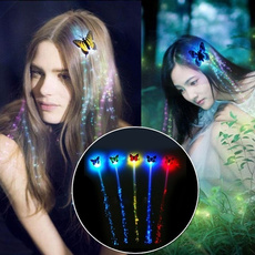 wig, butterfly, ledhairbraid, led