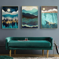 whale, Mountain, Decor, posters & prints