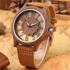 woodenwatch, Antique, quartz, Wooden