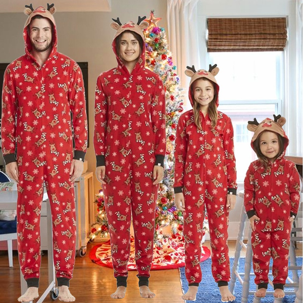 Matching Family Christmas Pajamas Set Family Christmas Holiday