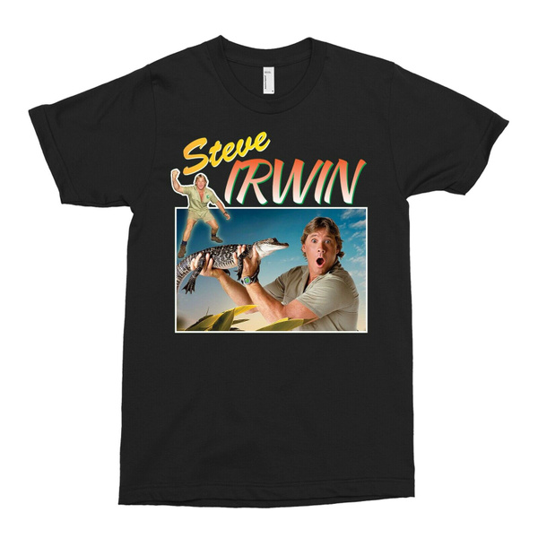 Crikey Vintage Shirt Steve Irwin T-shirt Crocodile Hunter Crikey TV ...