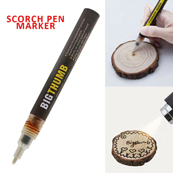 New Wood Burning Pen Scorch Pen Pyrography Marker for DIY Wood Painting  Projects