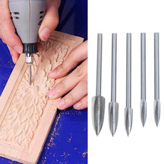 carvingwooddrillbit, Steel, woodworkingcarvingknife, threeedgedsharpedgedknife