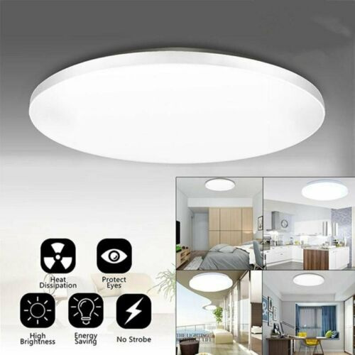 Led Ceiling Lights For Room 18w 24w 36w 48w Cold Warm White Natural Light Fixtures Lamps Living Lighting Wish - Large Round Flush Mount Ceiling Light