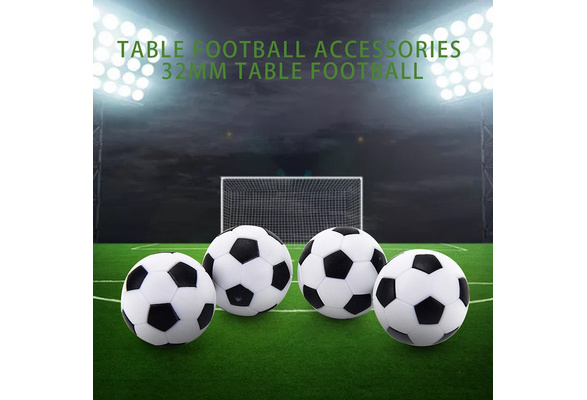 4Pcs 32mm Resin Foosball Table Soccer Football Ball For Entertainment Game Toy 
