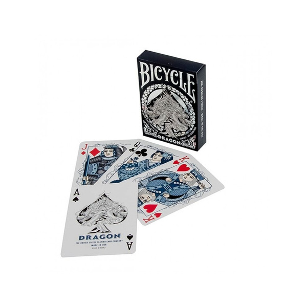 Bicycle dragon playing outlet cards