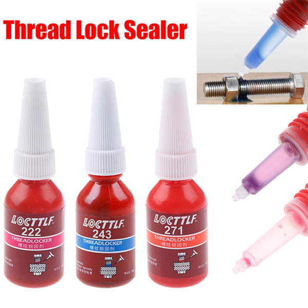 LOCTTLF Heavy Duty Threadlocker, 0.3oz, Three Strengths Optional Wish