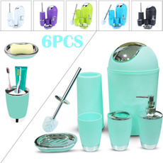 Bathroom, Bathroom Accessories, cleaningset, wastebin