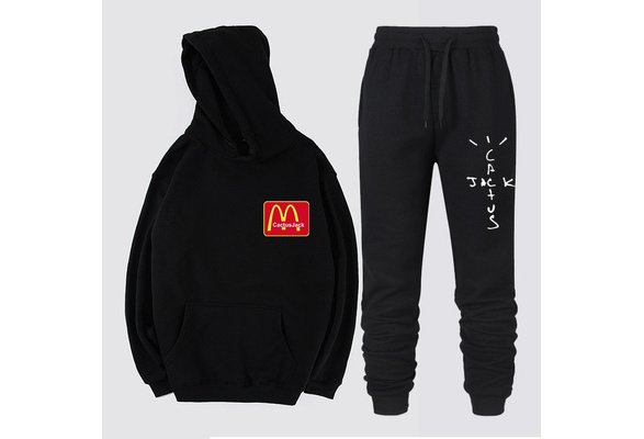 travis scott x mcdonalds moletom com capuz