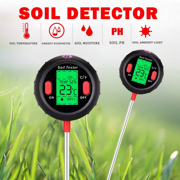 1 Soil Ph Meter Hygrometer Sunshine Ph Meter Acidity Humidity Ph