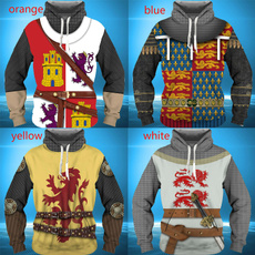 knighttemplarhoodie, armorsweatshirt, Fashion, Cosplay