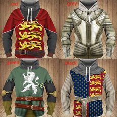 knighttemplarhoodie, armorsweatshirt, 時尚, Cosplay