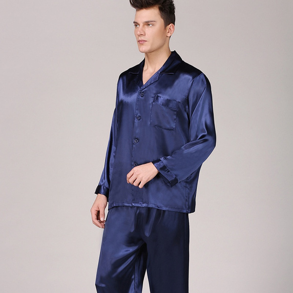 Size 5x mens satin pajamas hot sale