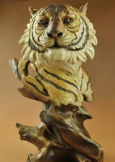 Head, Statue, Chinese, Ornament