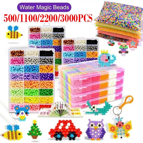 500/1100/2200/3000Pcs Different Color Non-toxic Material DIY Water