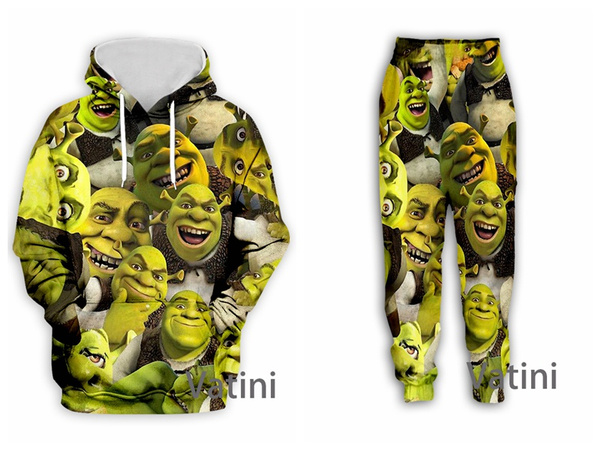 Shrek T Posing Hoodies Shrek T Pose Meme Dank Meme Dank Memes Meme Meme Meme  3d Model Meme Amine Cartoon Anime - Hoodies & Sweatshirts - AliExpress