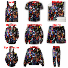 Blankets & Throws, Vest, Fashion, 3D hoodies