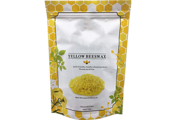 Beesworks Beeswax Pellets, Yellow, 1lb-cosmetic Grade-Triple Filtered