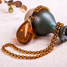 amber, ambernecklace, Jewelry, beeswaxpendant