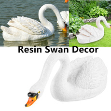resinswandecor, swan, Gardening, Home Decor