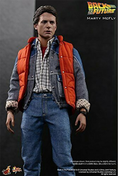 Back To The Future Sports Almanac Figure Marty McFly (1985) Action ...