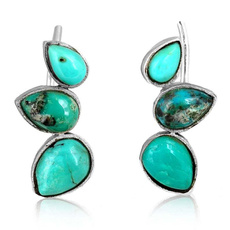 ethnicearring, Simplicity, Turquoise, Natural