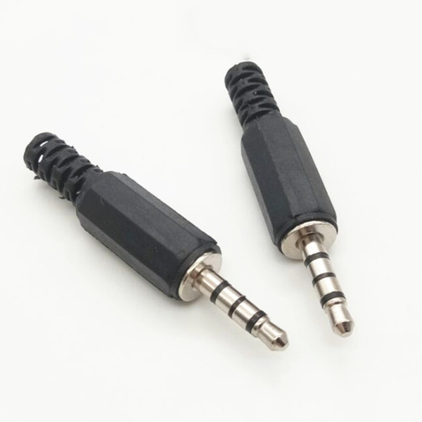 Solder Type DIY Audio Cable Connector 