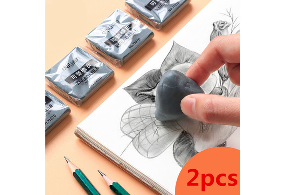 ART Erasers Kids Soft Eraser Kneadable Sketch Not Maries Professional  Senior Drawing Plasticine Art Pencil Elastic 