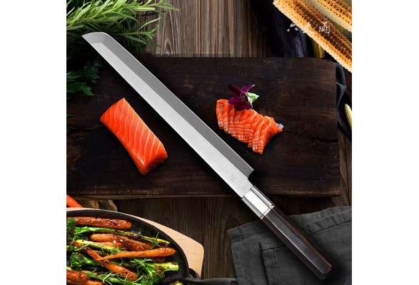 JENZESIR 7cr17mov Stainless Steel Gyuto Japanese Chef Knife Sashimi Sushi  Kitchen Knife Utensils Cooking Cutter Meat Fish Slicing Utility Knife  Butcher Knife Deba Knife Salmon Beef Raw Fish Fillet Vegetable One Sided  Knifes