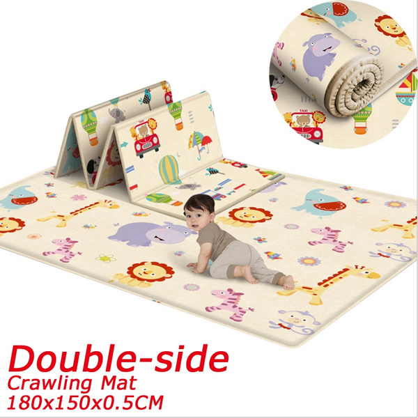 Waterproof Double Sided Baby Crawling Carpet Mat Kids Game Carpet Rugs Outdoor 