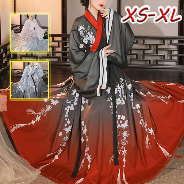 Chinese Traditional Hanfu Dress For Women Ancient Tang Dynasty Fairy Chinese Traditional Hanfu Dress For Women Ancient Tang Dynasty Fairy