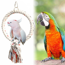 cottonrope, Cotton, hangingring, Parrot