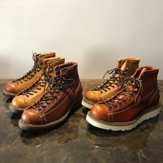 fashionmensleatherboot, Fashion, leather shoes, genuine leather