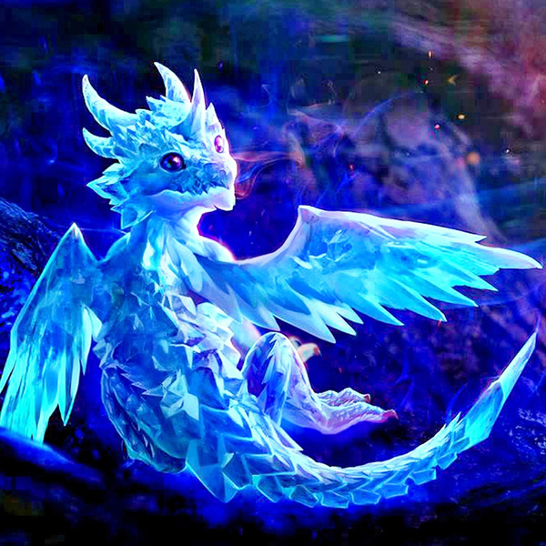 DIY 5D Diamond Painting Dragon Animal Full Drill with Number Kits Home and  Kitchen Fashion Crystal Rhinestone Cross Stitch Embroidery Paintings Canvas
