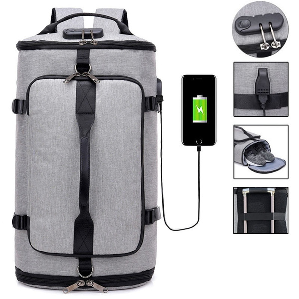 backpack with built in lock