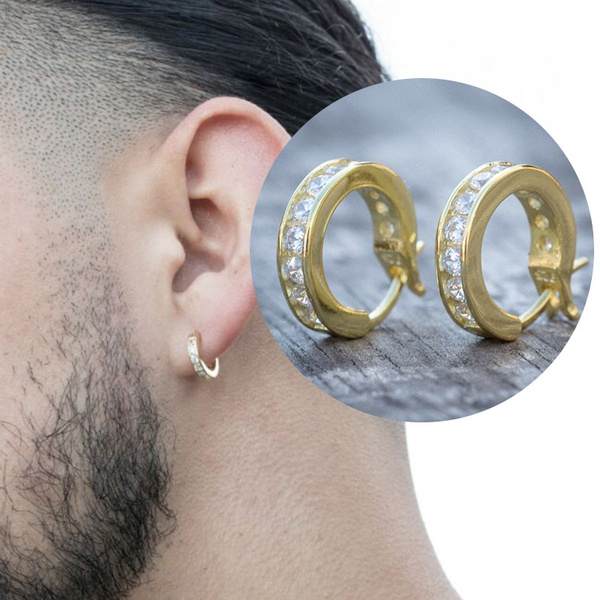 Style Guide: Buying Diamond Earrings for Men