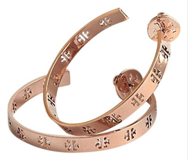 goldplatedbracelet, Copper, Hoop Earring, Jewelry