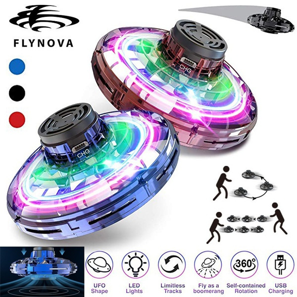light up flying spinner