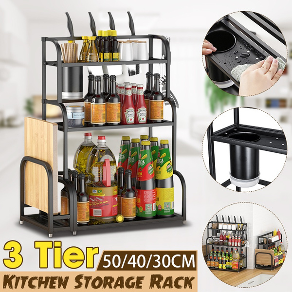 Space Saving Countertop Kitchen Rack 