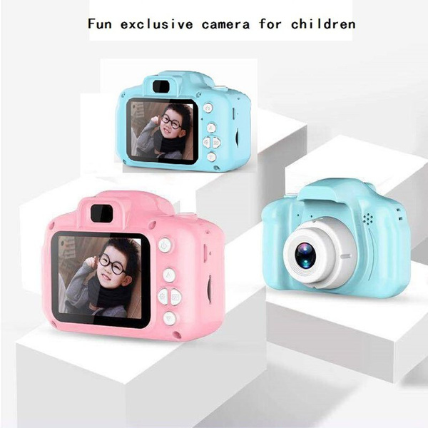 X2 vídeo digital selfie Niño cámara mejor regalo de cumpleaños para 3-9 años de las muchachas 