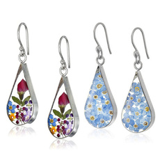 Earring, Women's Fashion, teardrop earring, 925 sterling silver earrings
