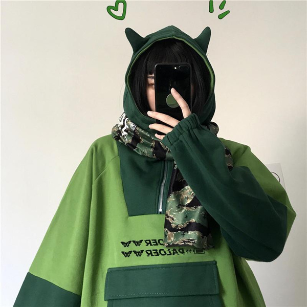 Anime discount hoodie aesthetic