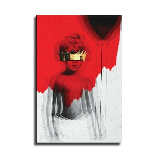 Album Cover Poster Anti Rihanna