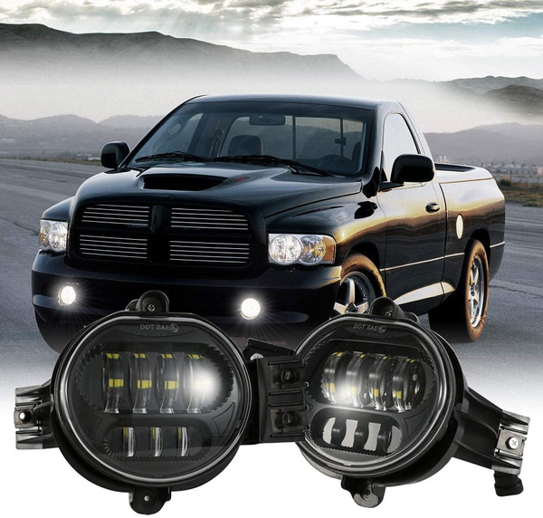 Upgraded LED Fog Lights Passing Lamps For Dodge Ram 1500 2500 3500