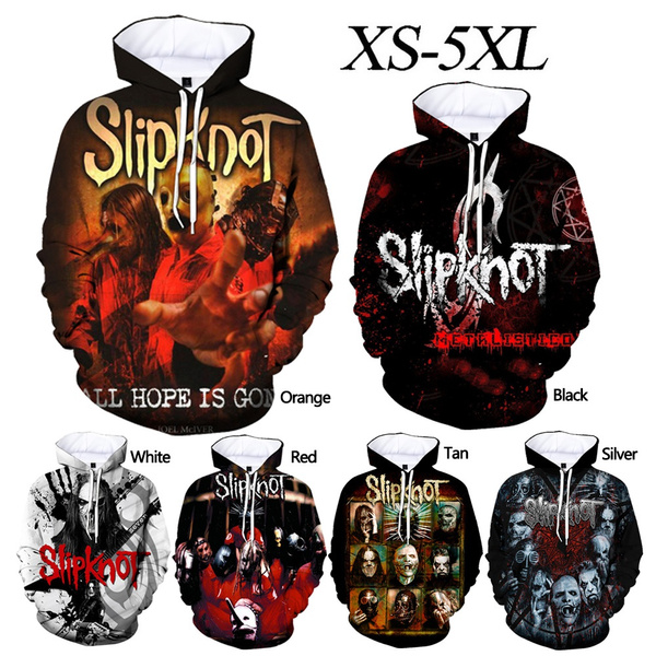 black slipknot moletom com capuz